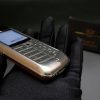 Vertu Constellation bọc da Nâu