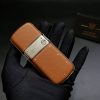 Vertu Constellation bọc da Nâu