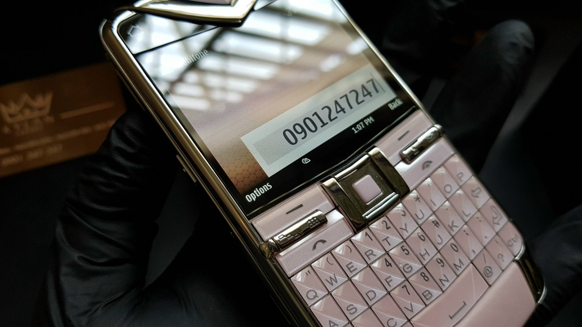 Kỳ Lân Luxury vertu constellation quest hong pastel fullbox 10 Vertu Quest pink fullbox