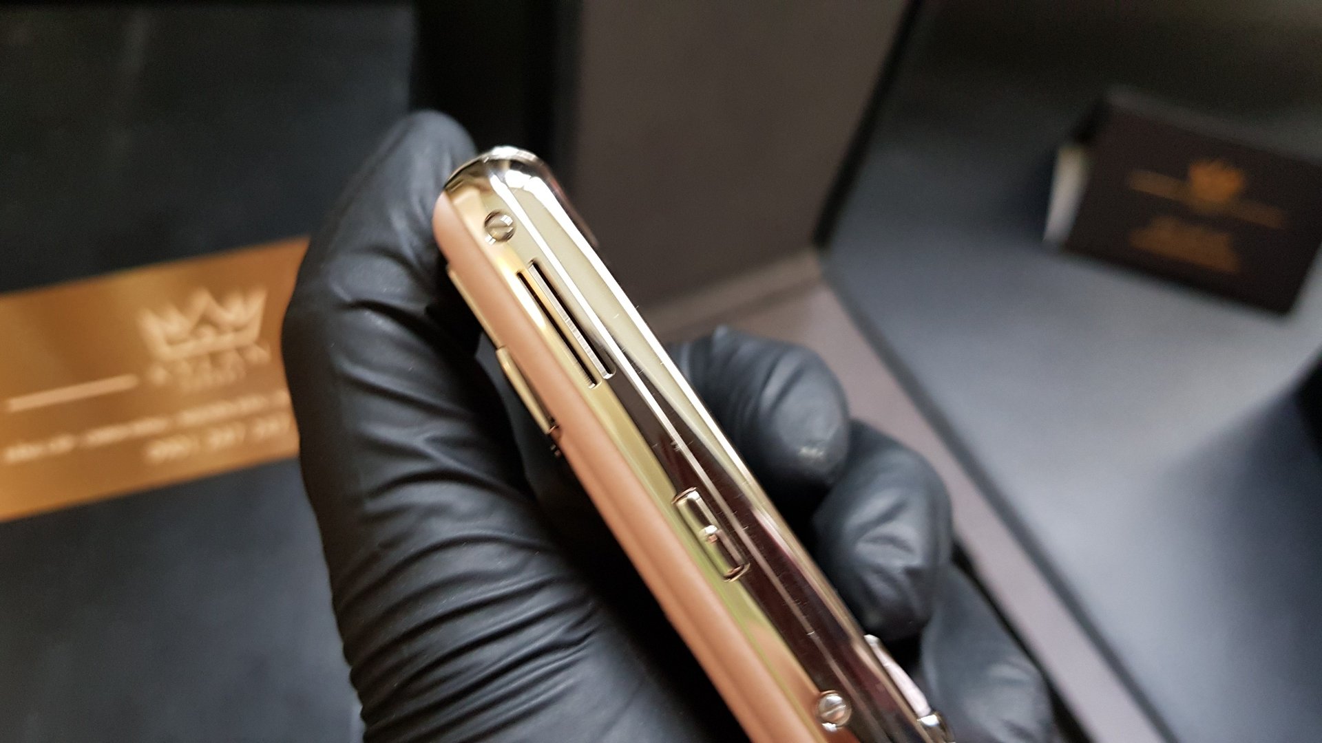 Kỳ Lân Luxury vertu constellation quest hong pastel fullbox 13 Vertu Quest pink fullbox