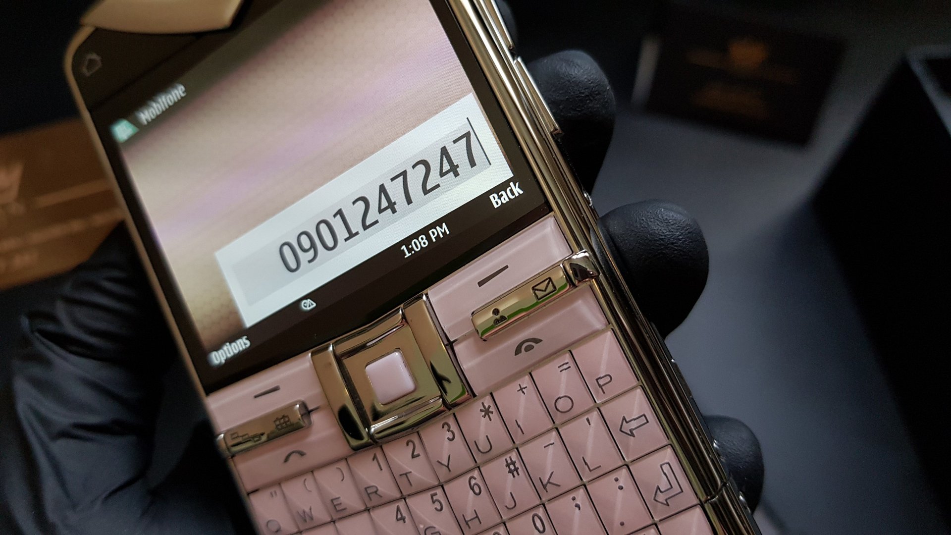 Kỳ Lân Luxury vertu constellation quest hong pastel fullbox 18 Vertu Quest pink fullbox