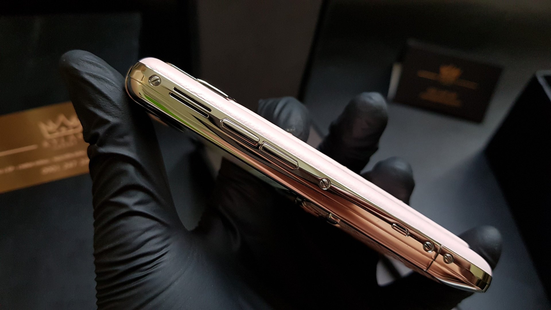Kỳ Lân Luxury vertu constellation quest hong pastel fullbox 23 Vertu Quest pink fullbox