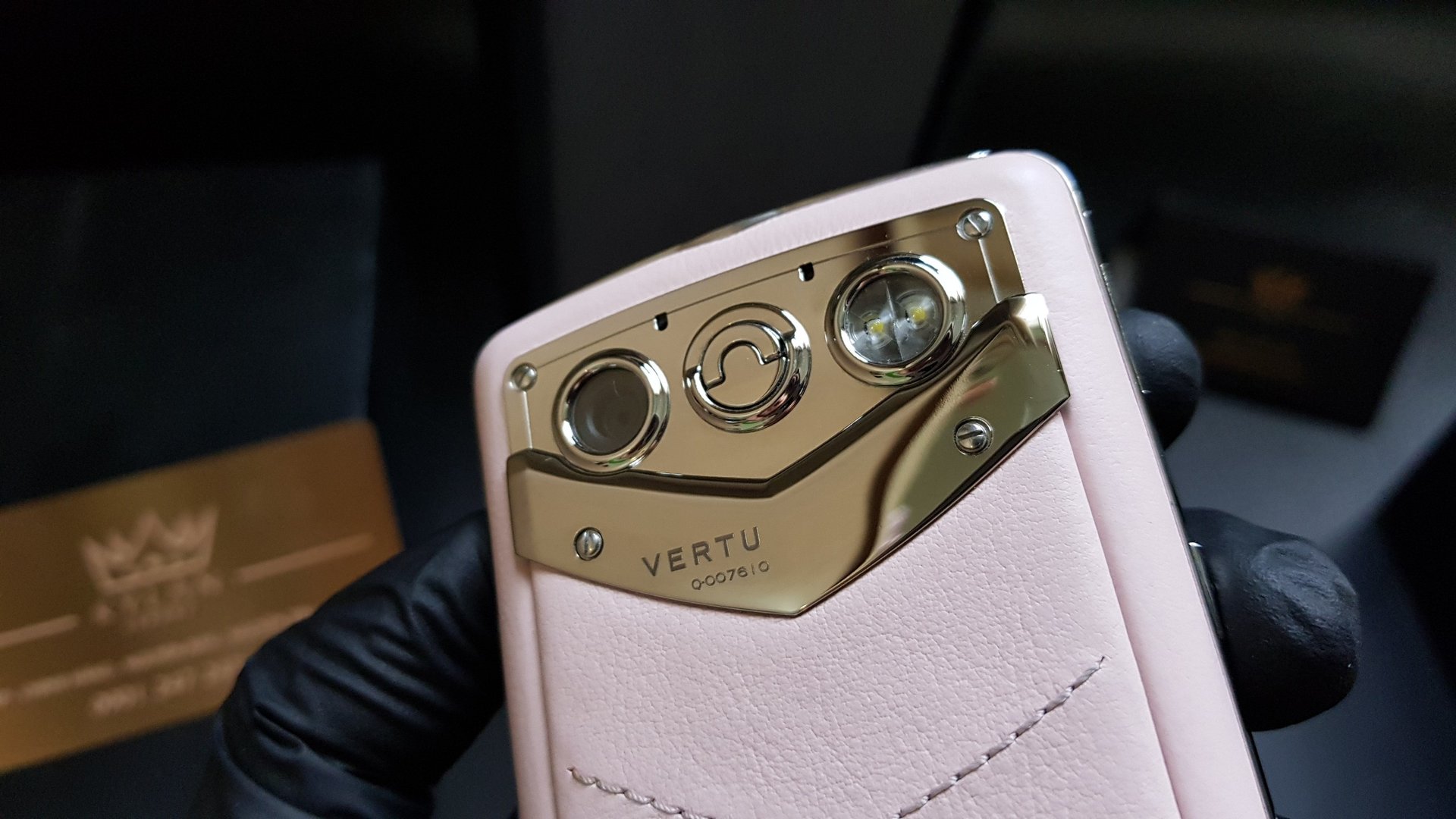 Kỳ Lân Luxury vertu constellation quest hong pastel fullbox 32 Vertu Quest pink fullbox