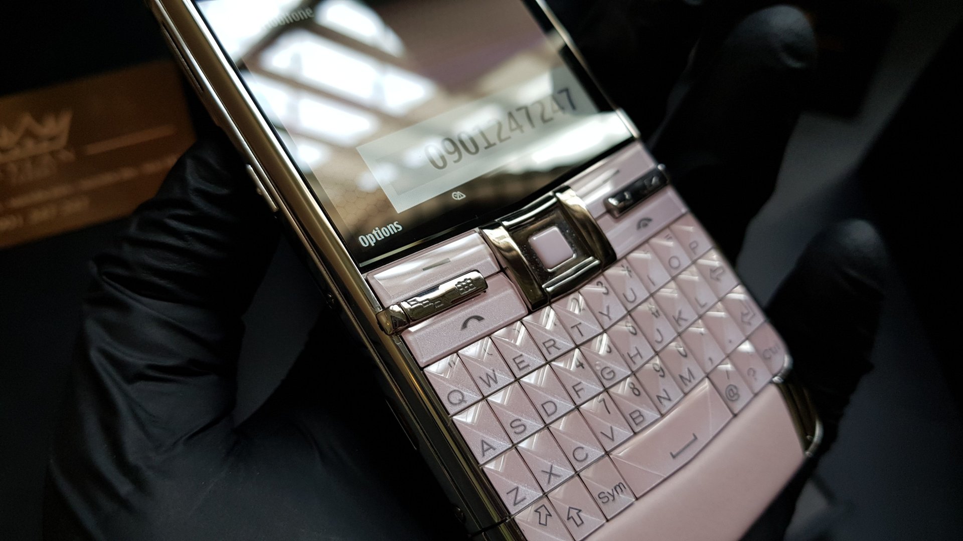 Kỳ Lân Luxury vertu constellation quest hong pastel fullbox 34 Vertu Quest pink fullbox