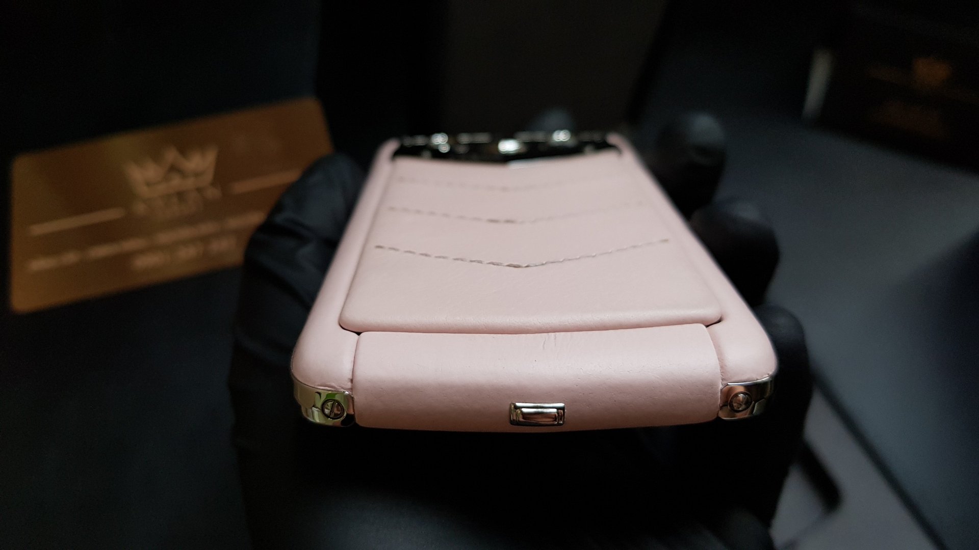 Kỳ Lân Luxury vertu constellation quest hong pastel fullbox 39 Vertu Quest pink fullbox
