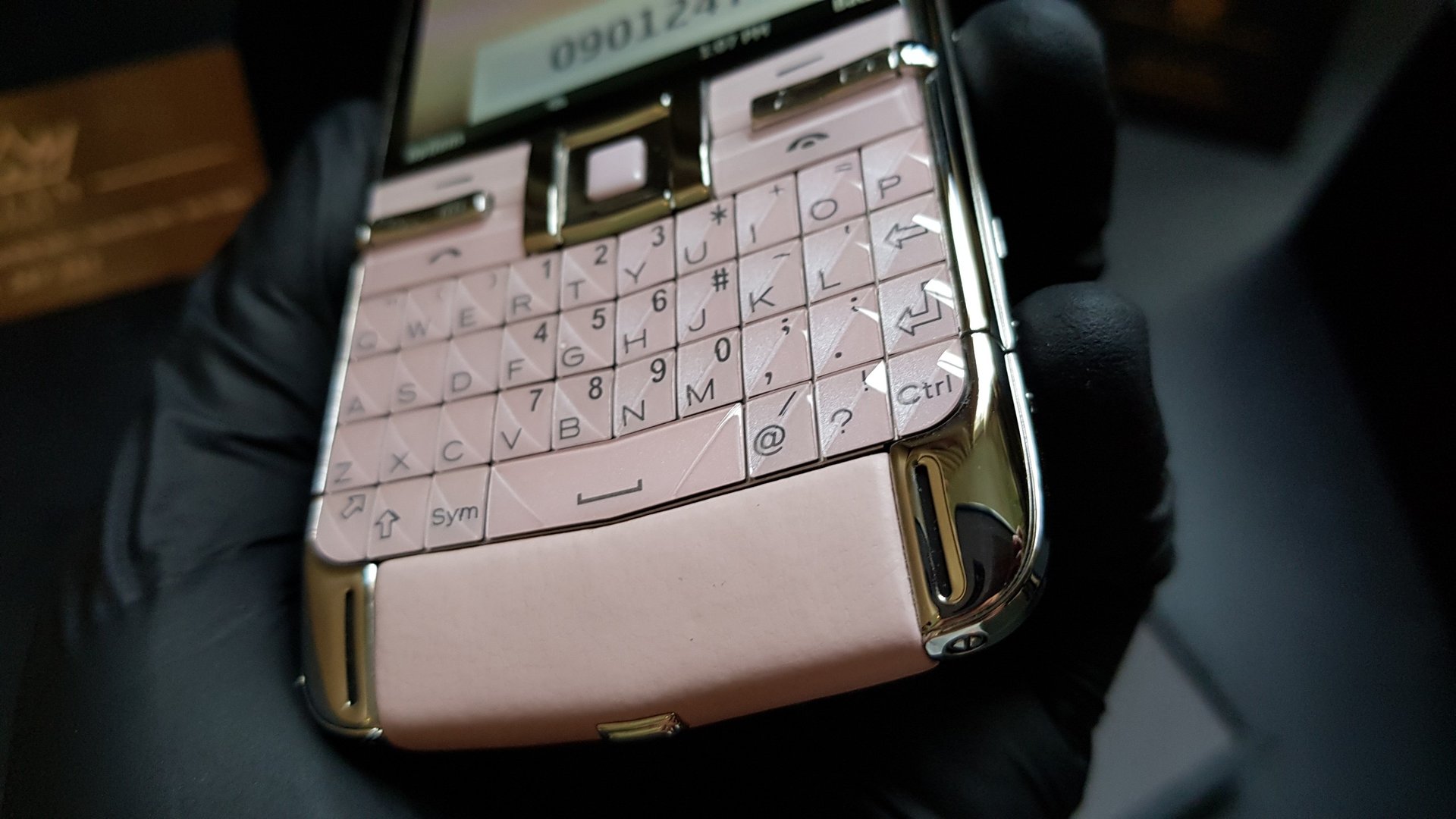 Kỳ Lân Luxury vertu constellation quest hong pastel fullbox 45 Vertu Quest pink fullbox