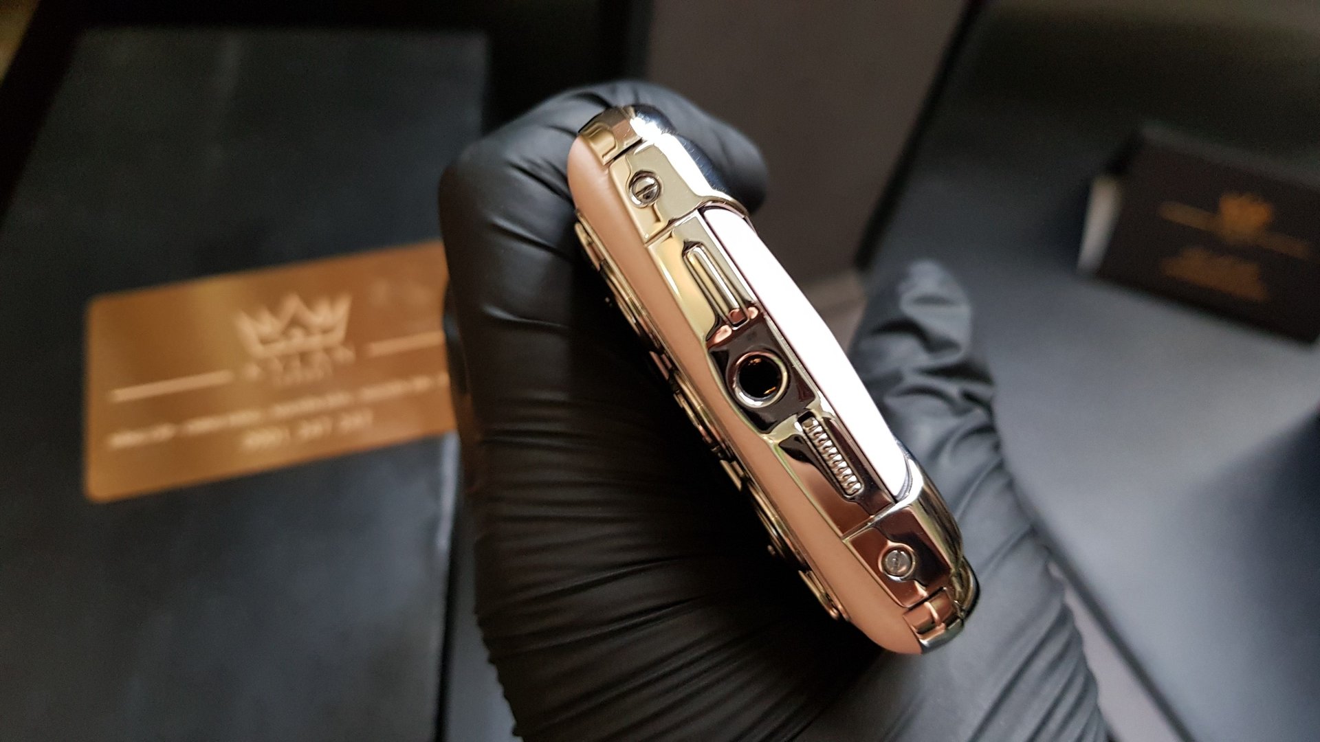 Kỳ Lân Luxury vertu constellation quest hong pastel fullbox 54 Vertu Quest pink fullbox