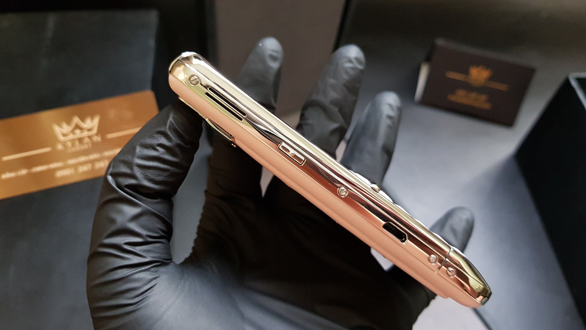 Kỳ Lân Luxury vertu constellation quest hong pastel fullbox 64 Vertu Quest pink fullbox