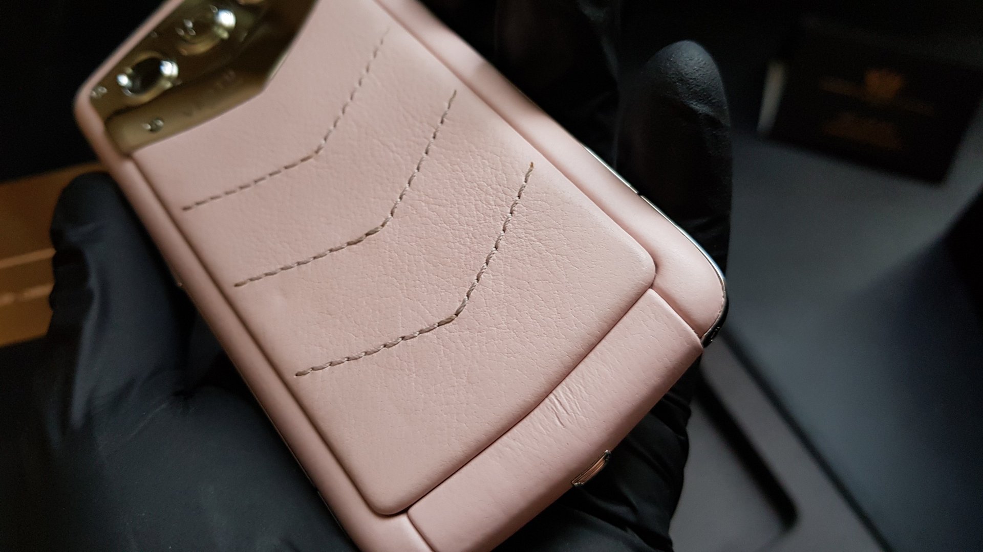 Kỳ Lân Luxury vertu constellation quest hong pastel fullbox 8 Vertu Quest pink fullbox