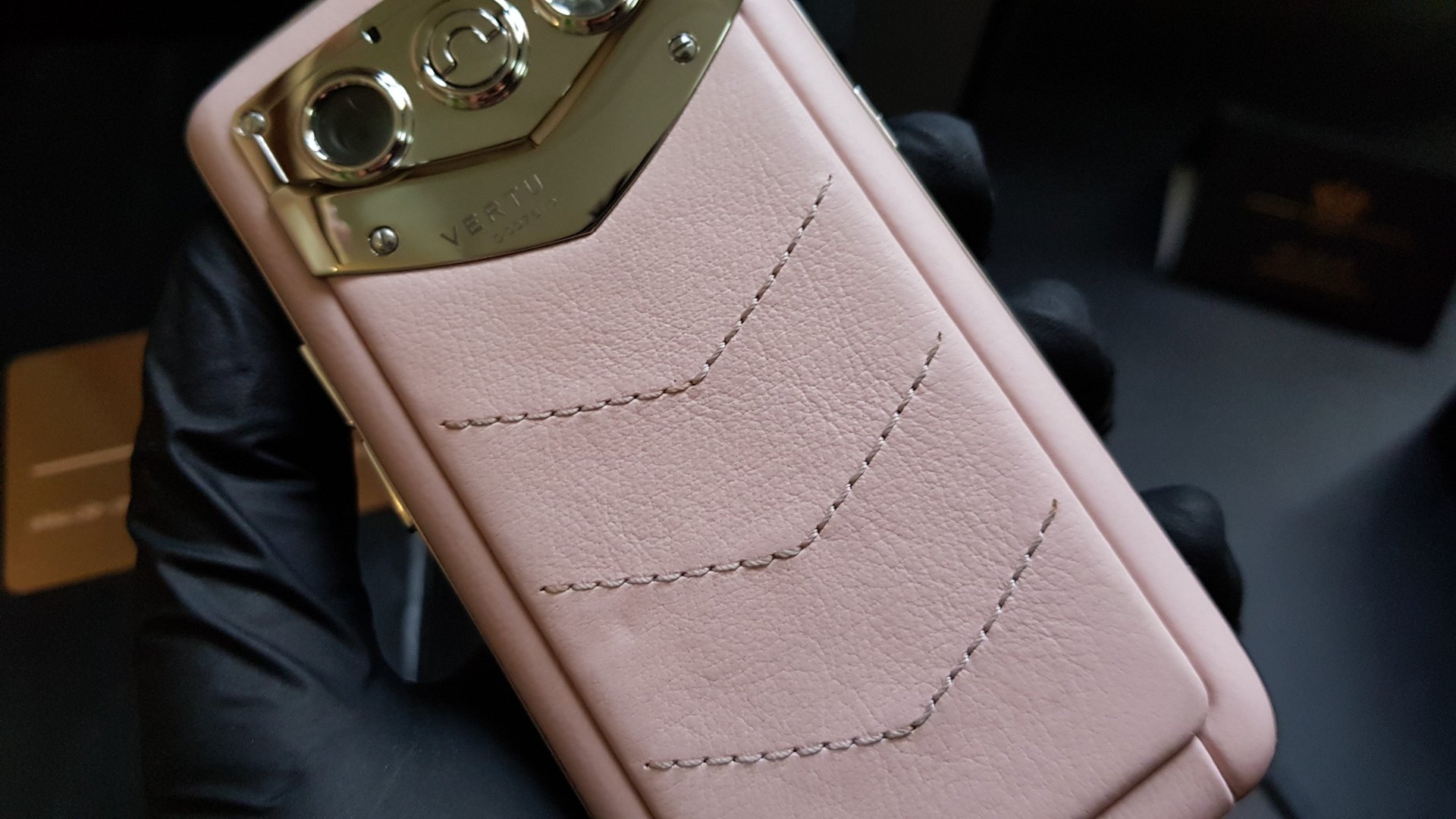 Kỳ Lân Luxury vertu constellation quest hong pastel fullbox 9 Vertu Quest pink fullbox
