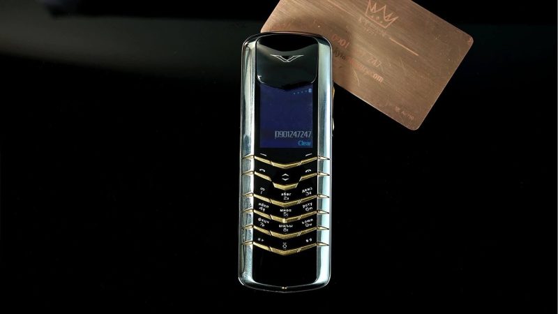 Kỳ Lân Luxury vertu signature m steel mix gold lemon 1 1 Vertu Signature M steel mix gold lemon