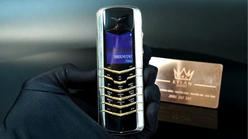 Kỳ Lân Luxury vertu signature m steel mix gold lemon 4 1 Vertu Signature M steel mix gold lemon