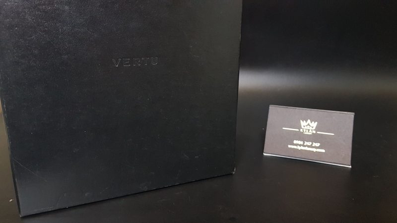 Kỳ Lân Luxury vertu signature s black pure fullbox 2 1 Vertu Signature S Black Pure fullbox nguyên hộp sách