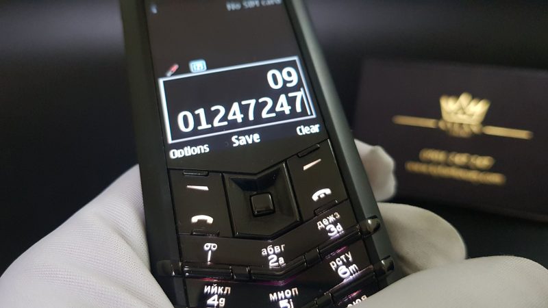 Kỳ Lân Luxury vertu signature s black pure fullbox 49 1 Vertu Signature S Black Pure fullbox nguyên hộp sách