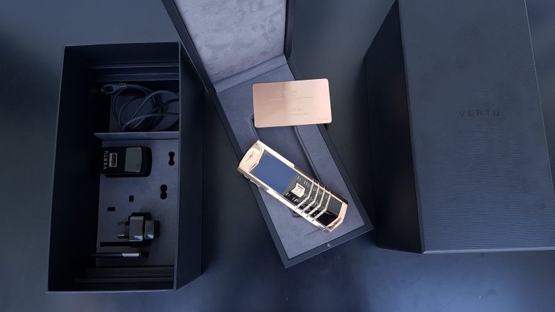 Kỳ Lân Luxury vertu signature s full gold 18k 1 1 Vertu Signature S Full Gold 18K