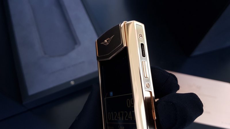 Kỳ Lân Luxury vertu signature s full gold 18k 13 1 Vertu Signature S Full Gold 18K