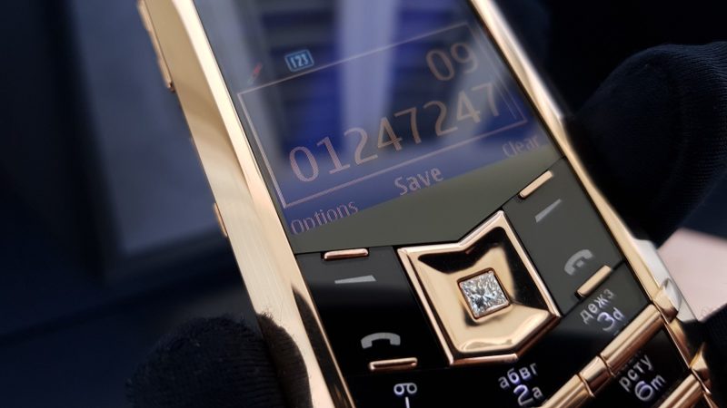 Kỳ Lân Luxury vertu signature s full gold 18k 15 1 Vertu Signature S Full Gold 18K