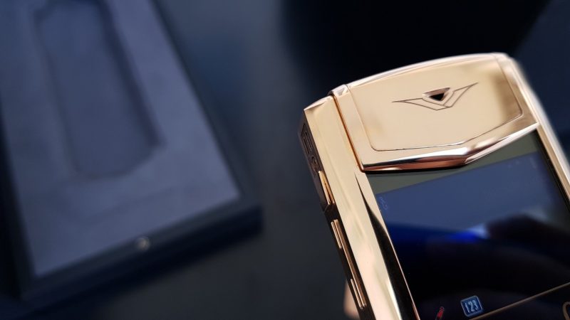 Kỳ Lân Luxury vertu signature s full gold 18k 18 1 Vertu Signature S Full Gold 18K