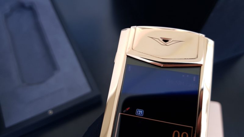 Kỳ Lân Luxury vertu signature s full gold 18k 19 1 Vertu Signature S Full Gold 18K