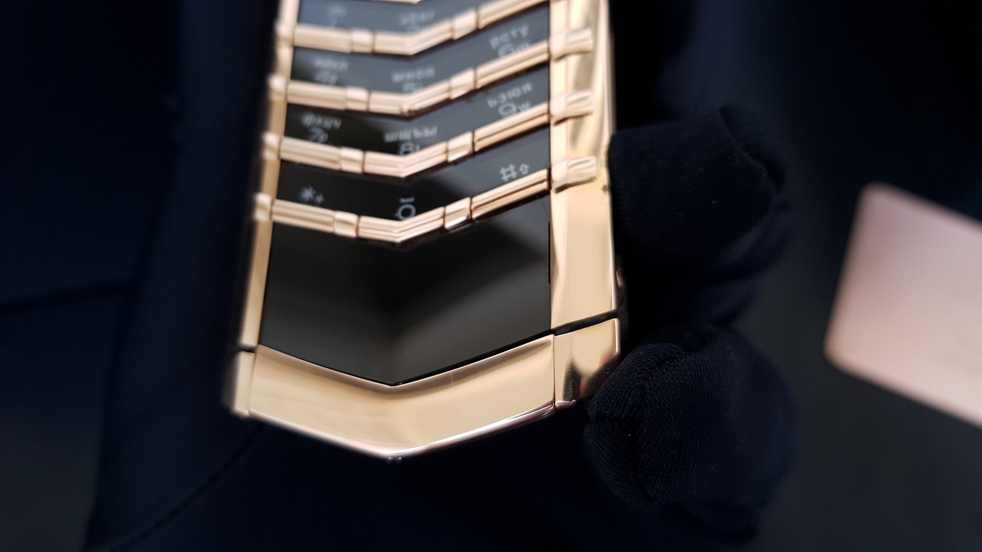 Kỳ Lân Luxury vertu signature s full gold 18k 23 Vertu Signature S Full Gold 18K