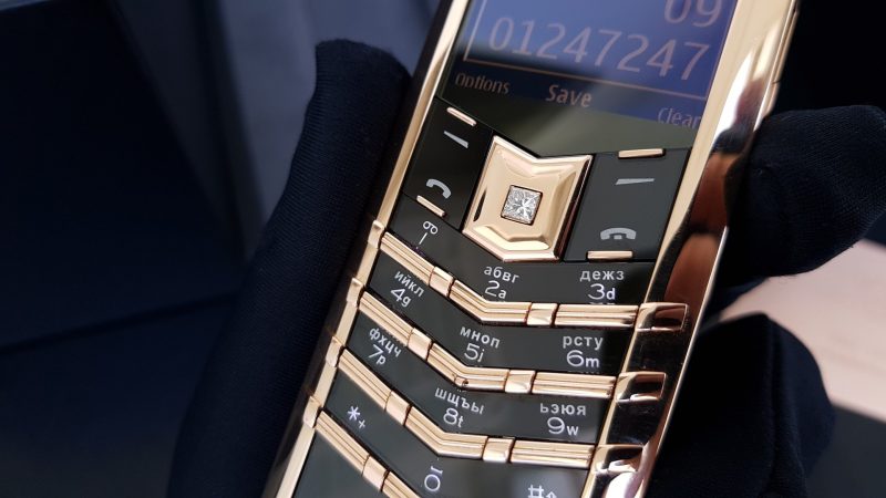 Kỳ Lân Luxury vertu signature s full gold 18k 25 1 Vertu Signature S Full Gold 18K