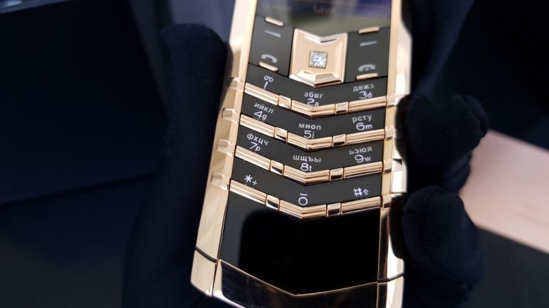 Kỳ Lân Luxury vertu signature s full gold 18k 26 1 Vertu Signature S Full Gold 18K