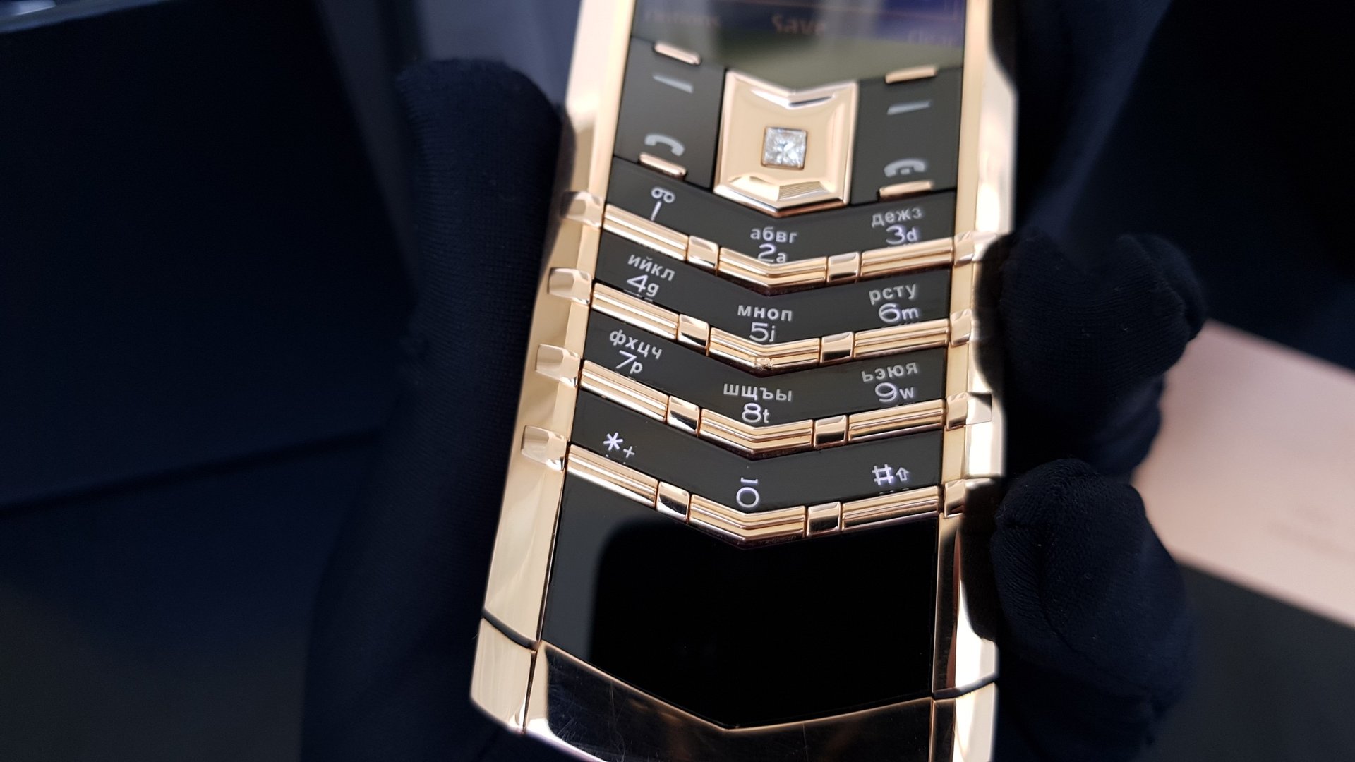 Kỳ Lân Luxury vertu signature s full gold 18k 26 Vertu Signature S Full Gold 18K