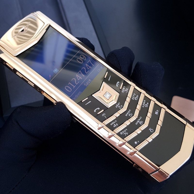 Kỳ Lân Luxury vertu signature s full gold 18k 29 1 Vertu Signature S Full Gold 18K