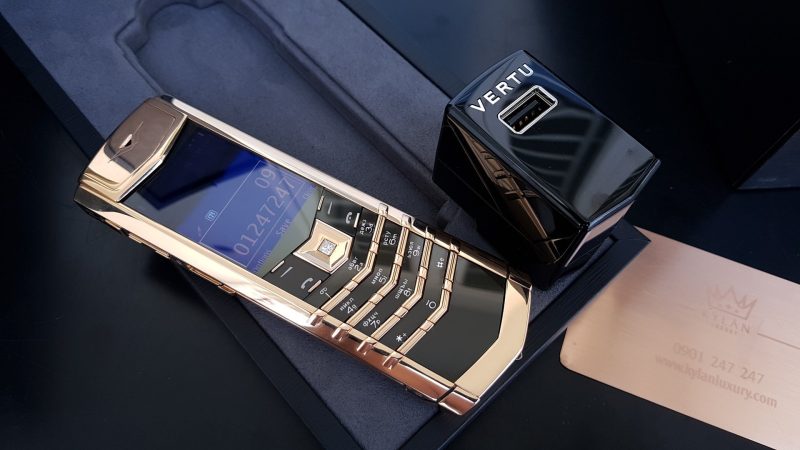 Kỳ Lân Luxury vertu signature s full gold 18k 3 1 Vertu Signature S Full Gold 18K