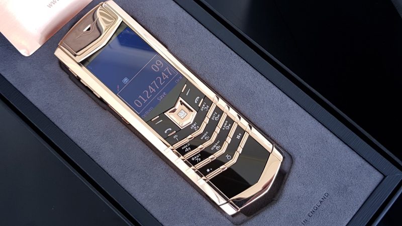 Kỳ Lân Luxury vertu signature s full gold 18k 30 1 Vertu Signature S Full Gold 18K