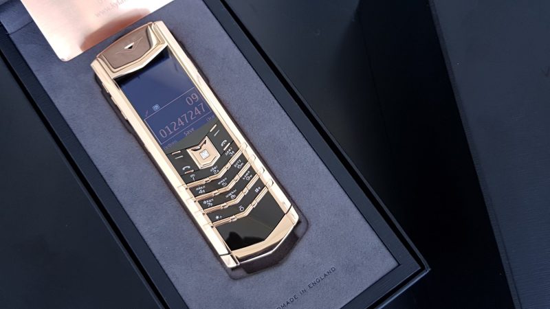 Kỳ Lân Luxury vertu signature s full gold 18k 31 1 Vertu Signature S Full Gold 18K