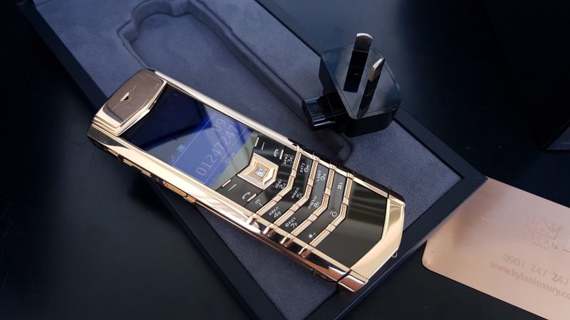 Kỳ Lân Luxury vertu signature s full gold 18k 4 1 Vertu Signature S Full Gold 18K