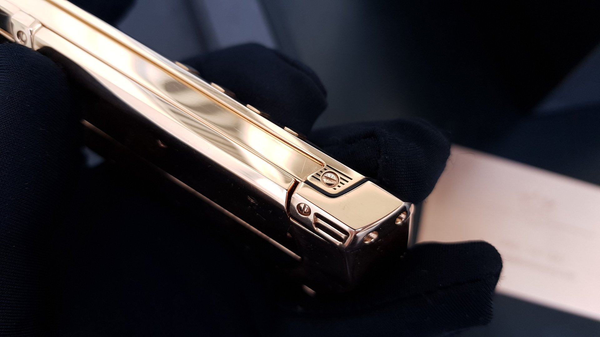 Kỳ Lân Luxury vertu signature s full gold 18k 9 Vertu Signature S Full Gold 18K