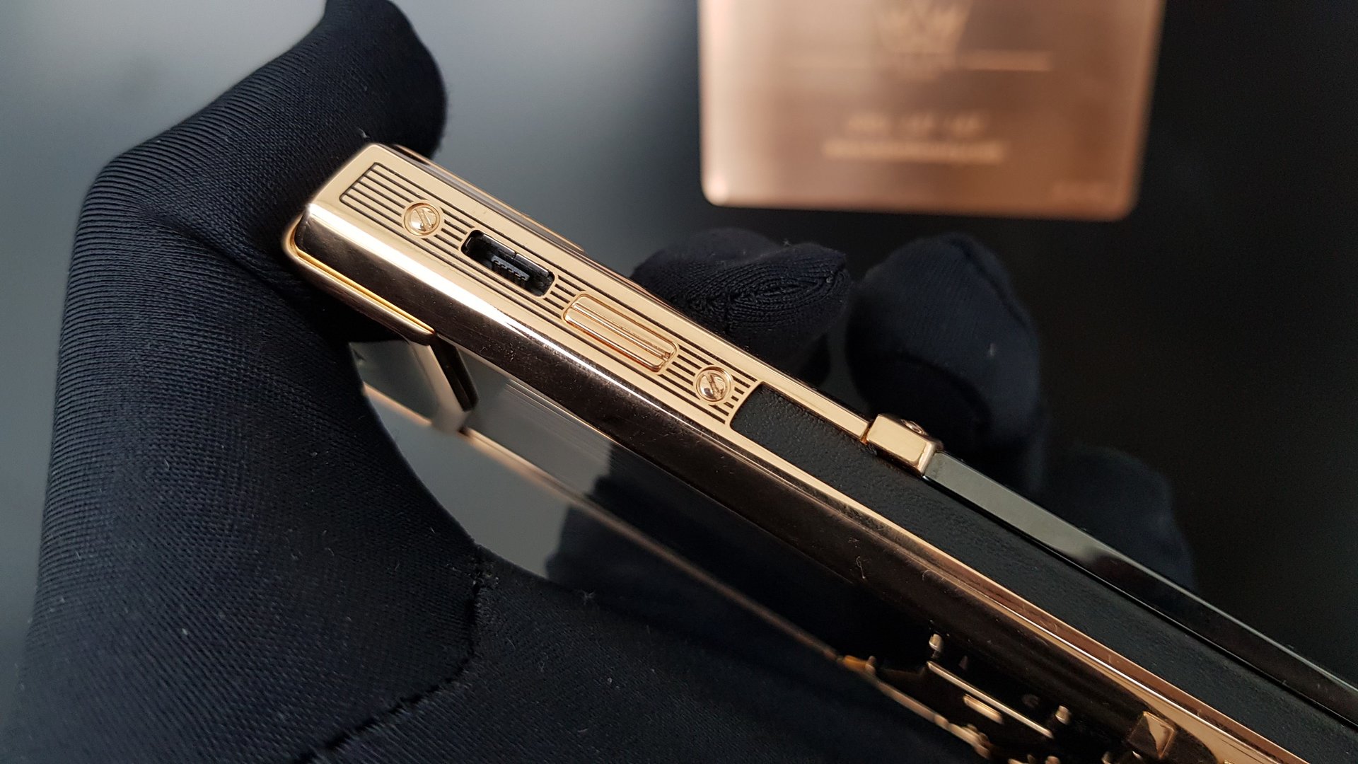 Kỳ Lân Luxury vertu signature s gold 16 Vertu Signature S Gold