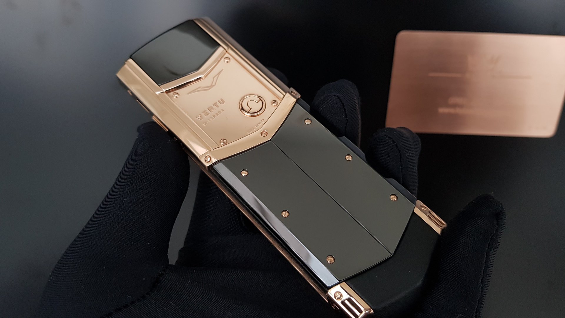 Kỳ Lân Luxury vertu signature s gold 19 Vertu Signature S Gold