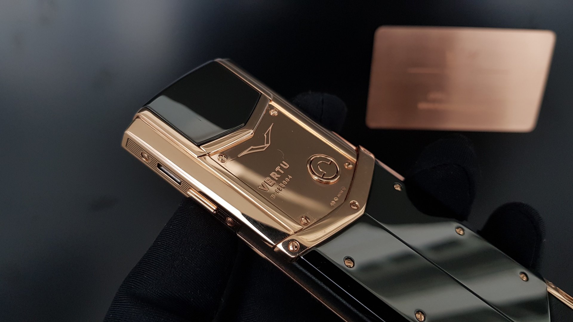 Kỳ Lân Luxury vertu signature s gold 29 Vertu Signature S Gold