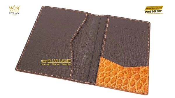 Kỳ Lân Luxury vi passport 11 Ví Passport