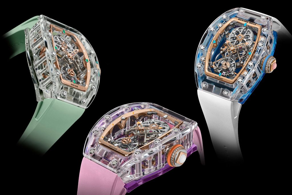 Đồng hồ Richard Mille RM 75-01 Flying Tourbillon Sapphire 2 Đồng hồ Richard Mille RM 75-01 Flying Tourbillon Sapphire