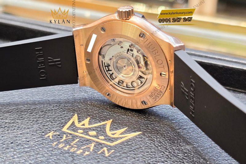 Đồng hồ Hublot Classic Fusion King Gold Custom Full Diamonds 42mm