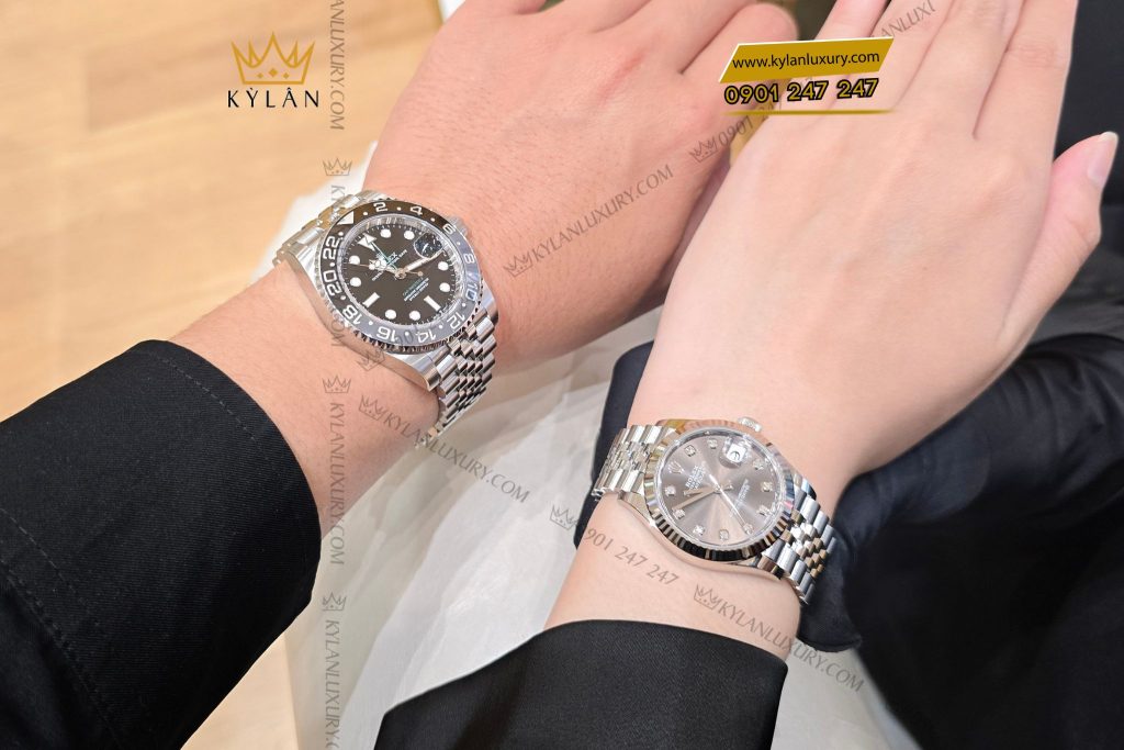 Kỳ Lân Luxury dong ho Rolex Datejust 278274 0008 mat xam den 2 Đồng hồ Rolex Datejust 31 278274-0008 mặt xám đen, Rolex Datejust nữ, Rolex mặt xám đen