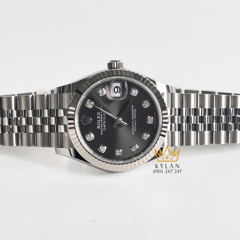 Đồng hồ Rolex Datejust 31 278274-0008 mặt xám đen