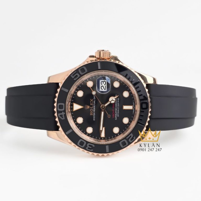 Đồng hồ Rolex Yacht-Master 116655 mặt số đen 40mm