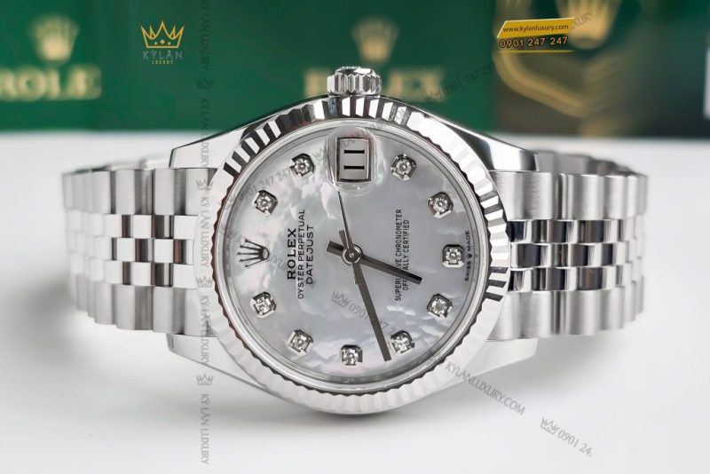 Đồng hồ Rolex Datejust 31 278274-0006 mặt khảm trai