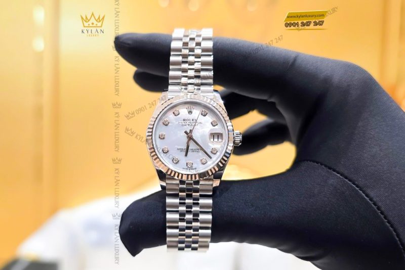 Đồng hồ Rolex Datejust 31 278274-0006 mặt khảm trai