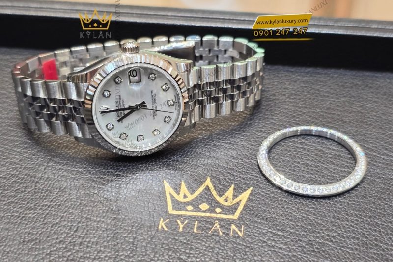 Đồng hồ Rolex Datejust 31 278274-0006 mặt khảm trai