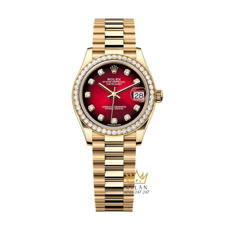 Đồng hồ Rolex Datejust 31 278288RBR-0041 mặt đỏ Ombre