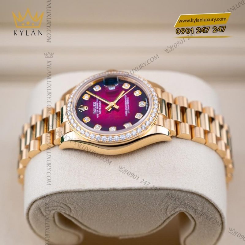 Đồng hồ Rolex Datejust 31 278288RBR-0041 mặt đỏ Ombre