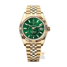 Đồng hồ Rolex Sky Dweller mặt xanh lá 336938-0008