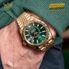 Đồng hồ Rolex Sky Dweller mặt xanh lá 336938-0008
