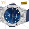 Đồng hồ Hublot Classic Fusion Blue Titanium Pave 42mm